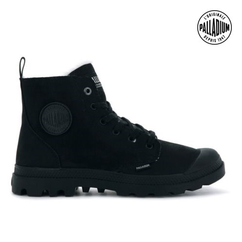 Pánské Boty Palladium Pampa Hi Zip WL Černé | CZ DXN-53P